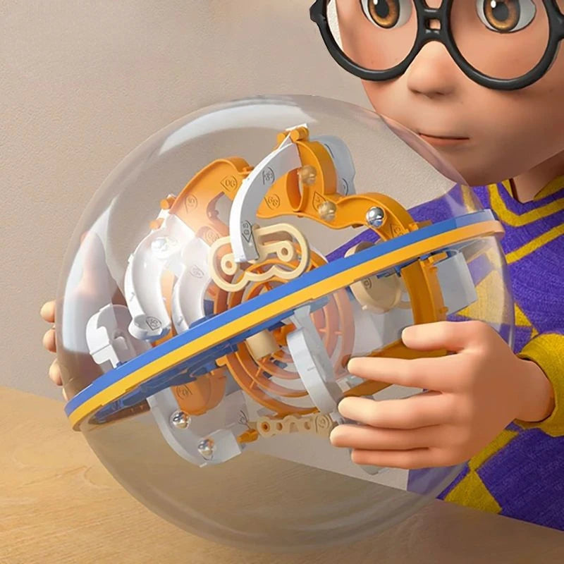 Jeu de labyrinthe 3D.