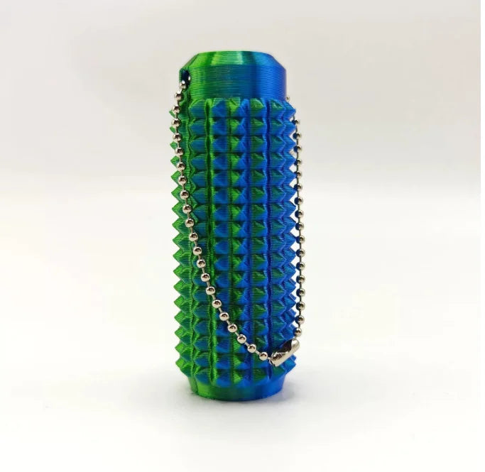 Porte-clé mini rouleau de massage portable, outil sensoriel.