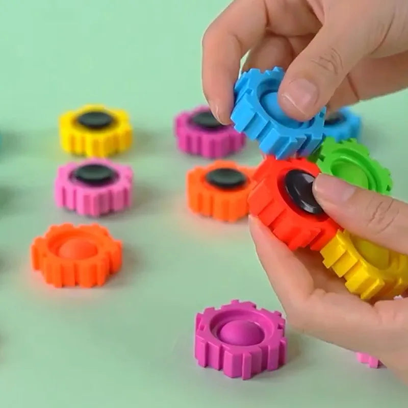 Blocs de construction à bulles pour enfant (8 pièces). Jeu anti-stress.
