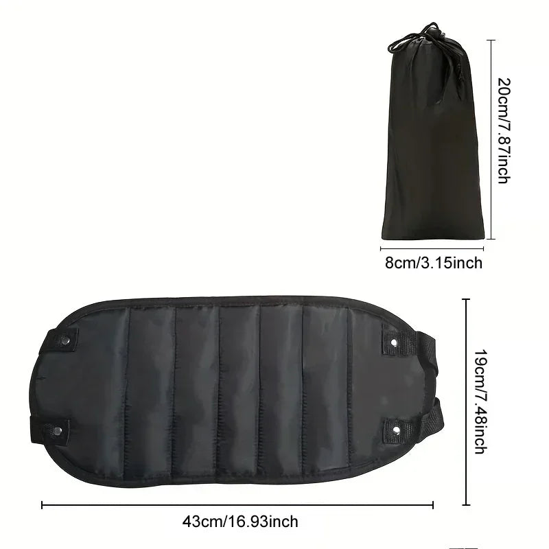 Repose-pieds d'avion portable, repose-pieds de voyage pour jambes.