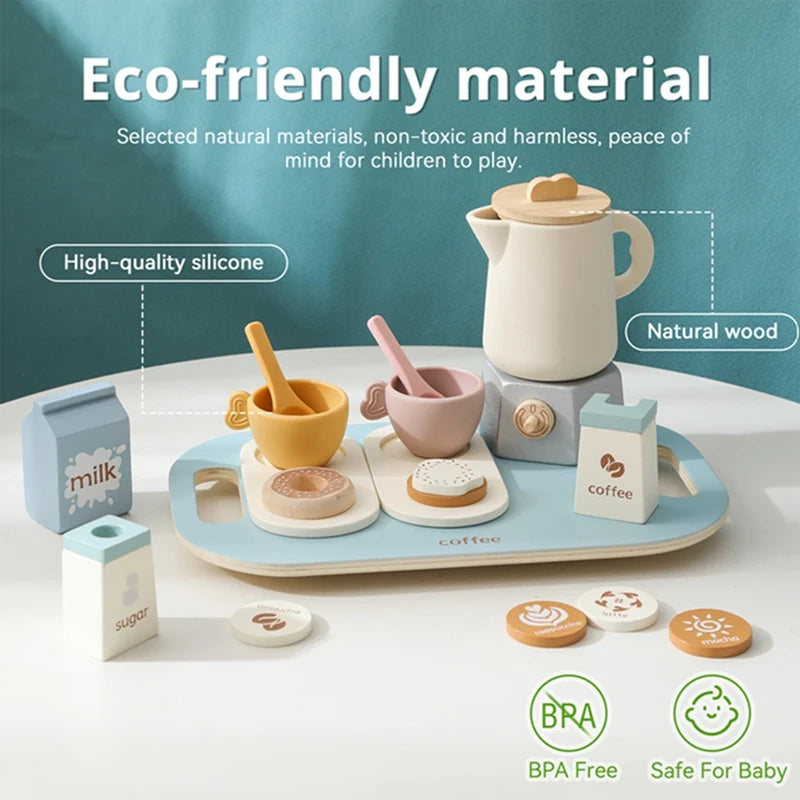 Ensemble de vaisselle pour le thé Montessori.