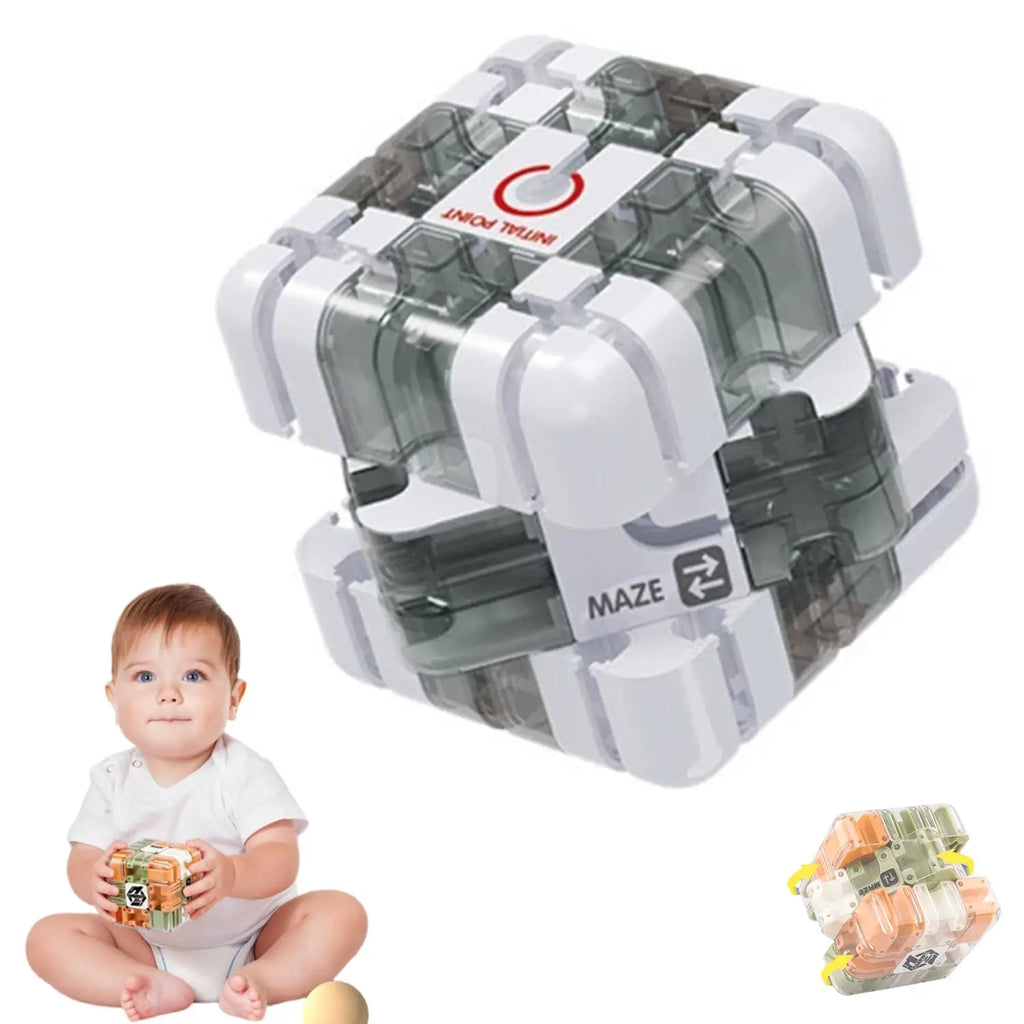 Cube magique 3D labyrinthe.