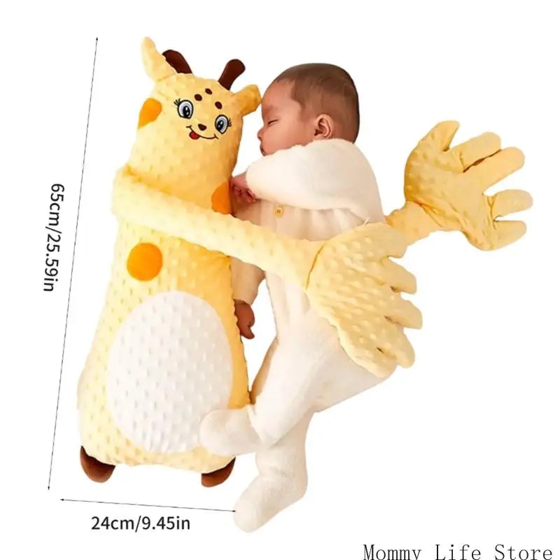 Oreiller assistant pour le sommeil des nourrissons, poupée apaisante pour bébé anxieux.