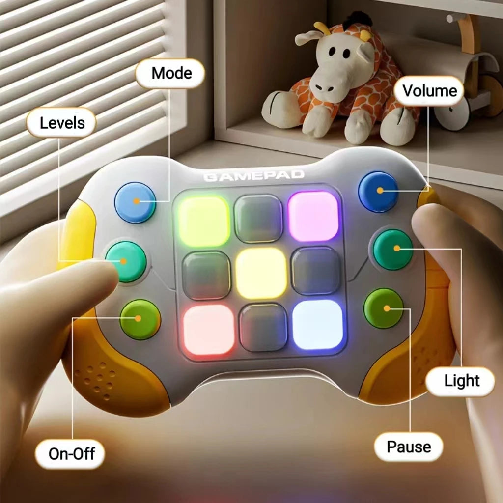 Jeu compétitif de type whac-a-mole.