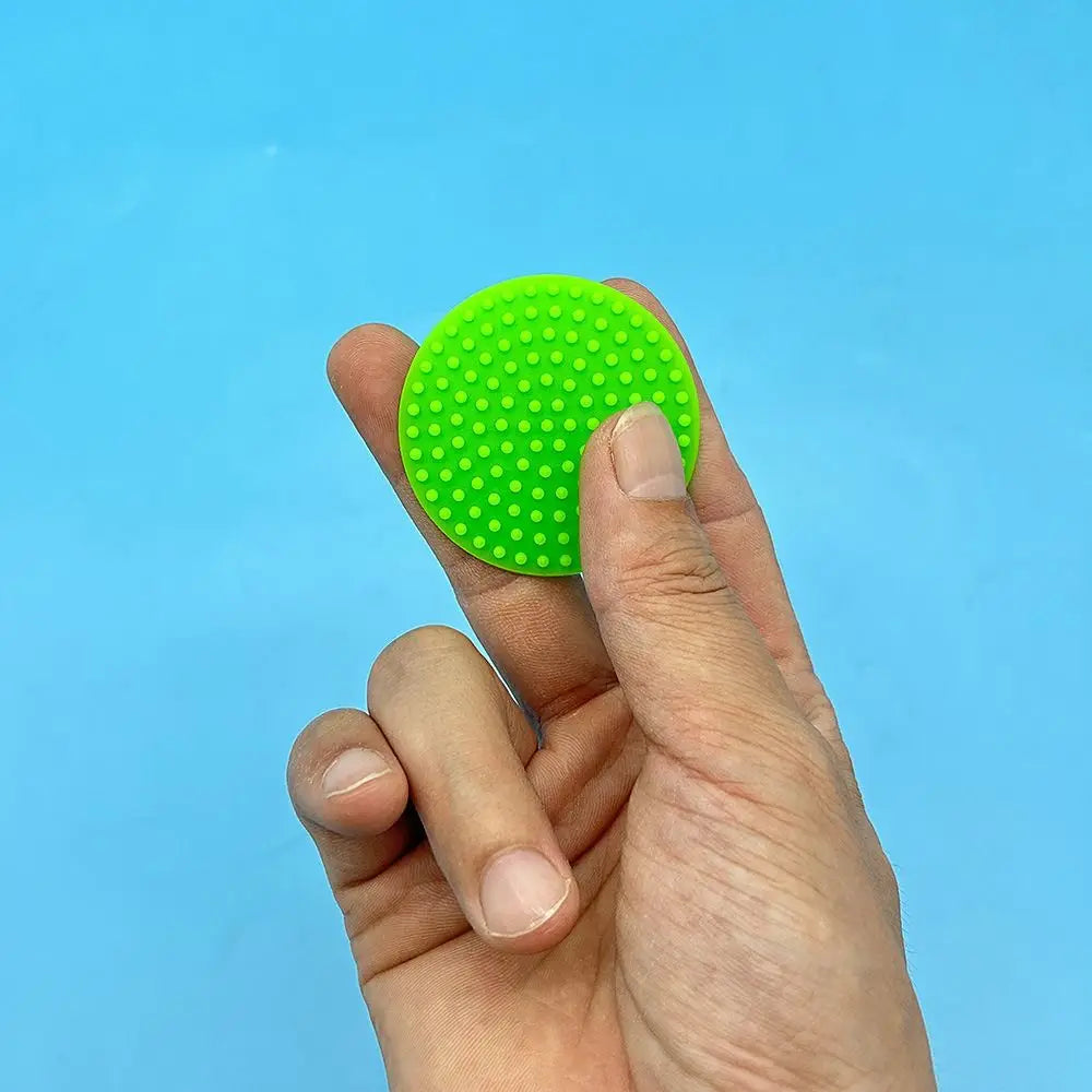 Pierres tactiles et sensorielles à textures pour doigts.