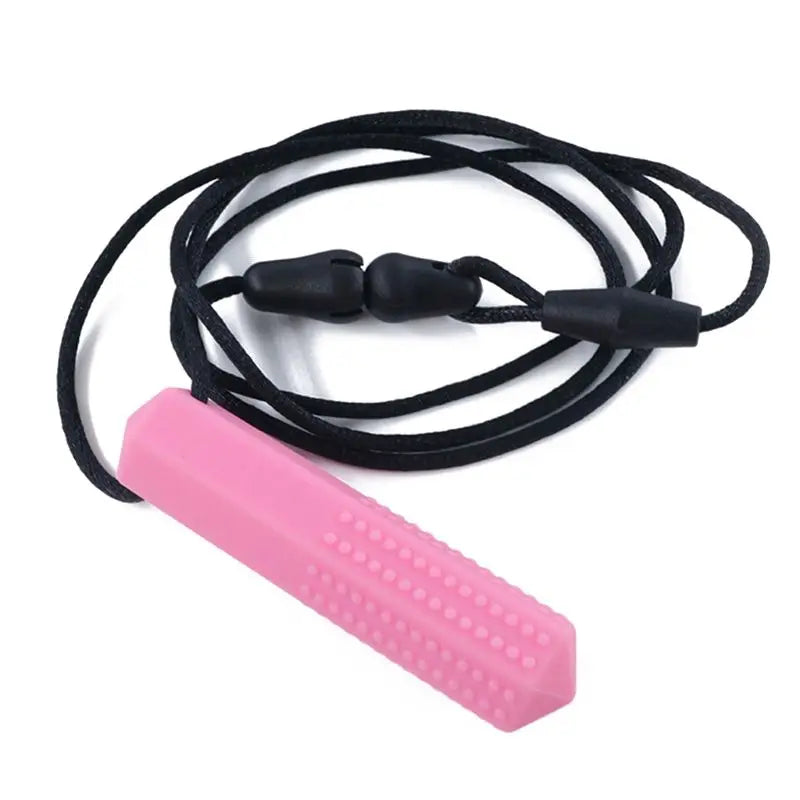 Pendentif de dentition en silicone pour bébé.