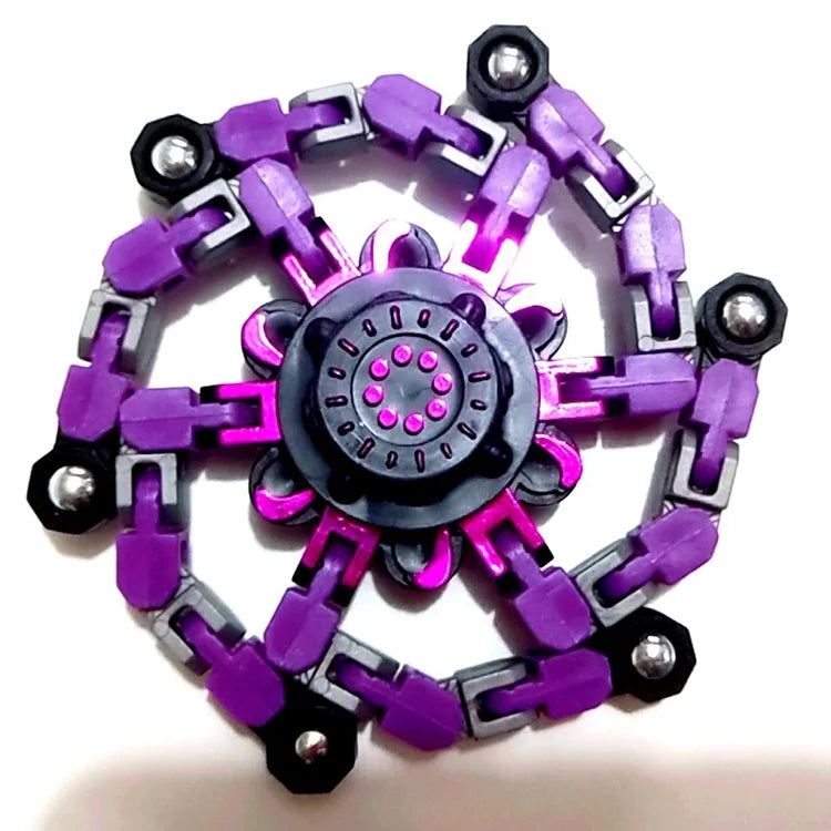 Toupie transformable anti-stress, gyroscope pour doigts.