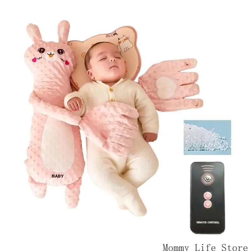 Oreiller assistant pour le sommeil des nourrissons, poupée apaisante pour bébé anxieux.