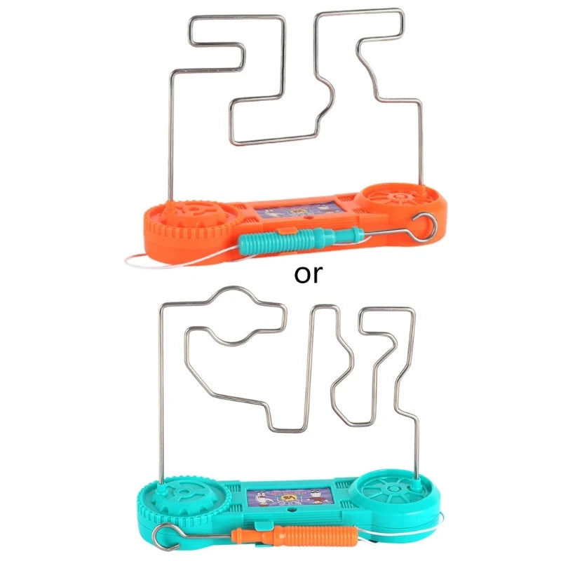 Jeu de labyrinthe électrique, jouet d'entraînement à la concentration.
